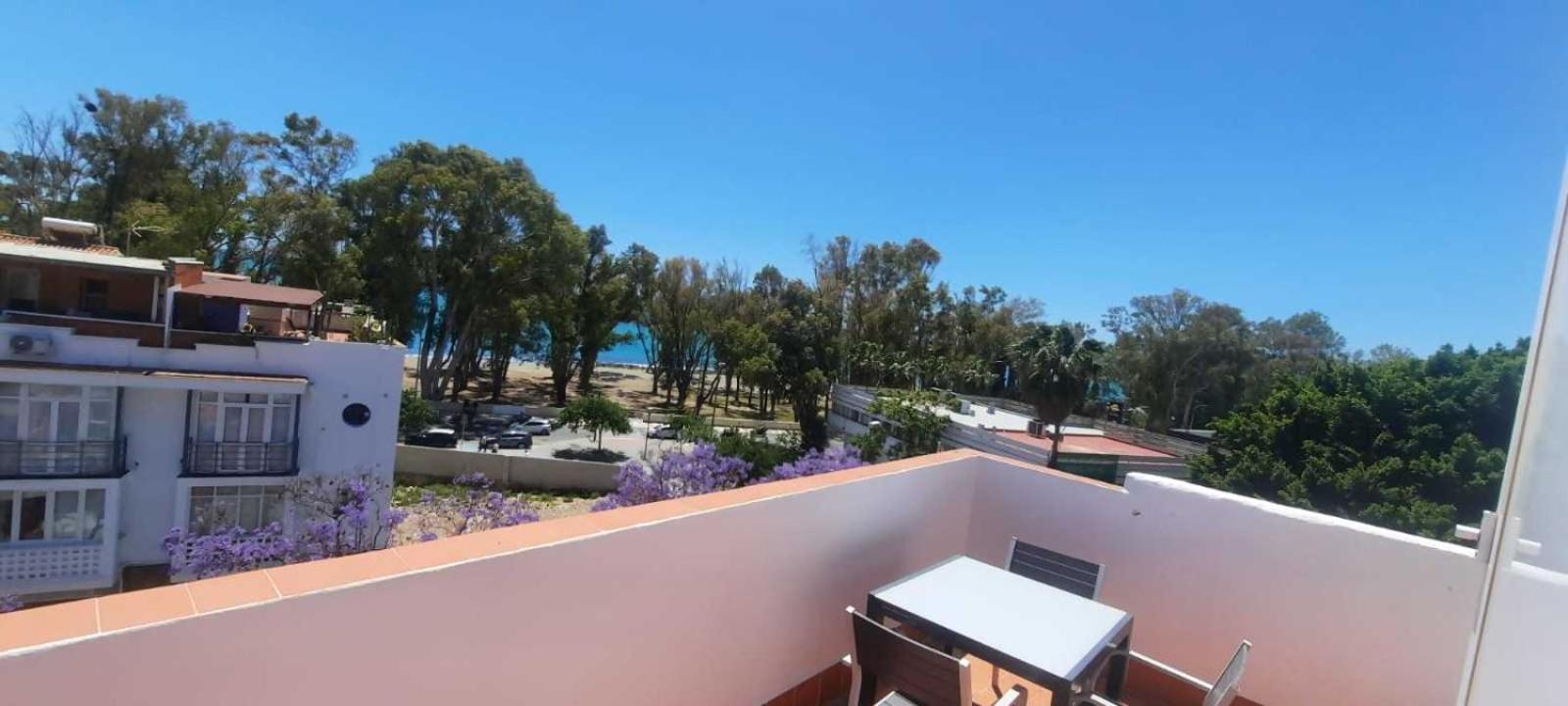 شقة Atico Con Terraza Frente Playa Pedregalejo مالقة المظهر الخارجي الصورة